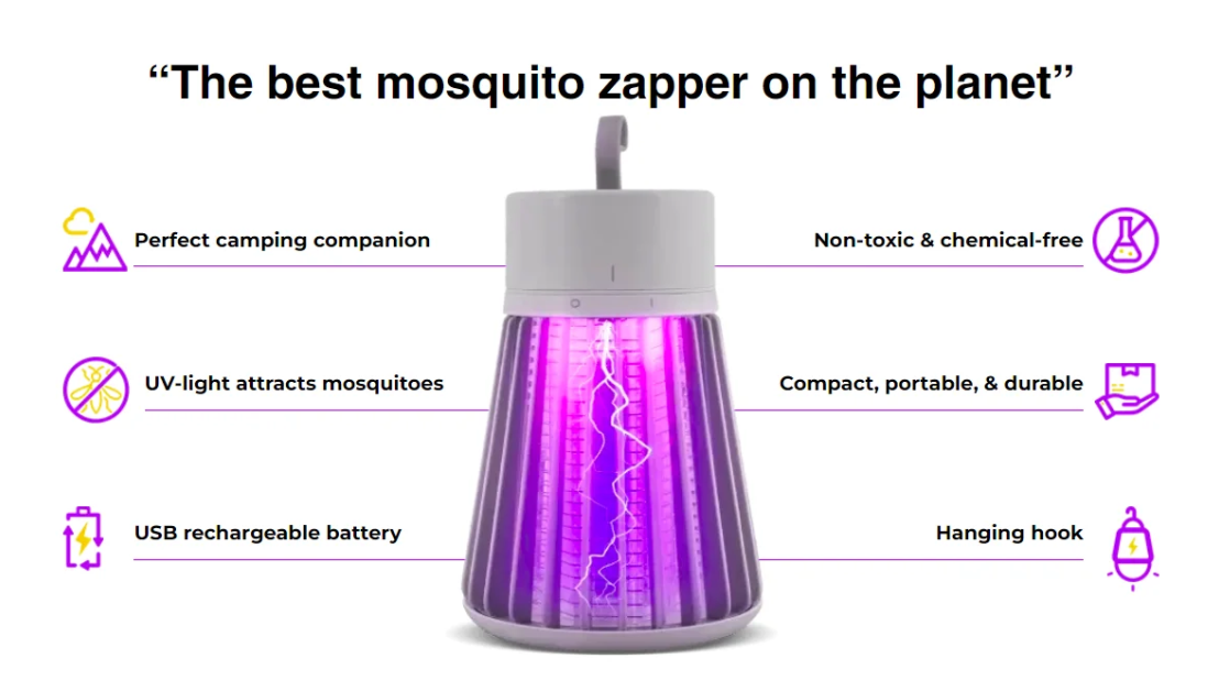 Mozz Guard Mosquito Zapper Canada1