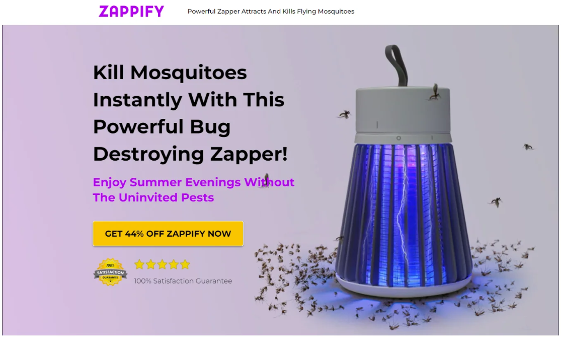 Mozz Guard Mosquito Zapper Canada2